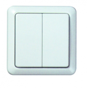 2 Lever Wall Switch Learning Type Transmitter On/Off and Dimmer