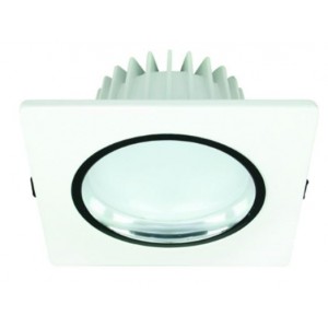 12W Warm White LED Downlight 85-265VAC (145mm Cutout x 70mm)