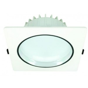 15W Cool White LED Downlight 85-265VAC (145mm Cut Out)