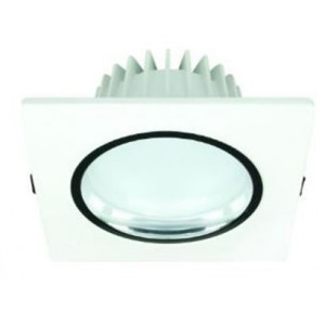 9W Cool White LED Downlight 85-265VAC (110mm Cut Out x 67m)