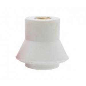 10mm White Plastic Insulator F-F