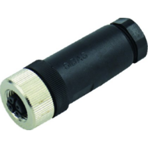 M12 5-POLE Female Screw Connection Straight PG7 IP67