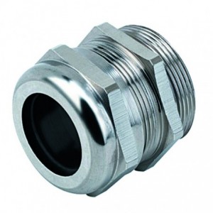 16mm Brass Nickel Plated Gland