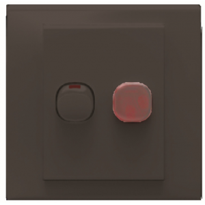 Orion 3x3 Slate 1x20A DP Isolator Switch