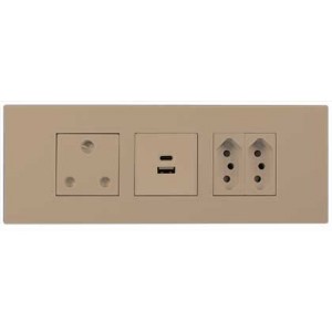 Champagne Orion 1x SA 16A 2x N-Type SA 16A 2x USB 3x9