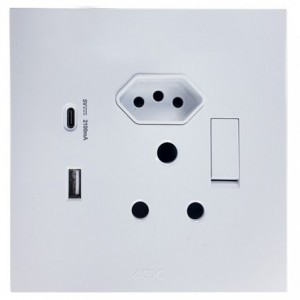 Orion 4x4 Mono Block White with N-Type- 16A- and 2.1 USB
