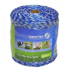 Nemtek Poly Wire - Blue MIX6 - 400m