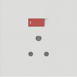 Orion 4x4 Mono Block White 16A Dedicated Red Switch