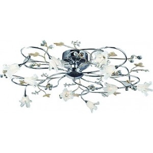 230V/12V Decorative Ceiling Lamp Fitting 10x20W G4 Included