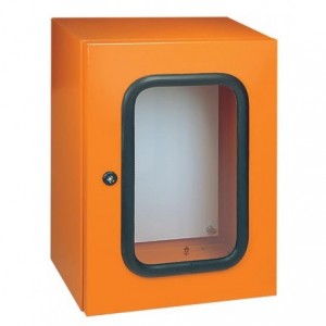 3CR12 Panel Glass Door IP55 500x400x220 Orange