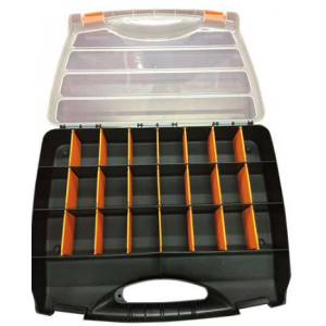 1-Sided Storage Case 26 Compartments 460x360x80mm