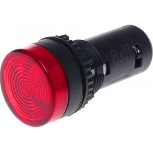 Pilot Light Red with 110V Neon Lamp