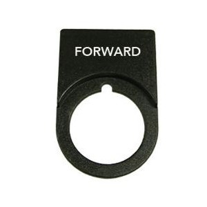 Legend Plate 'forward'