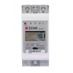 DIN Direct Input 1PH Smart Meter with 100A Relay Output and 433MHz Comms