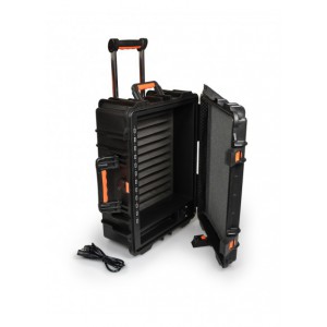 Port Charging Suit Case - Charges 12 Tablets