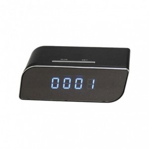 2.0 MP WiFi Rechargeable Clock Hidden Camera with IR Night Vision