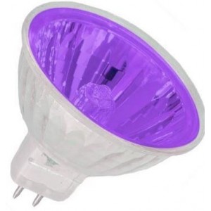 12V 35W 24-Degree Purple Halogen Lamp Sealed