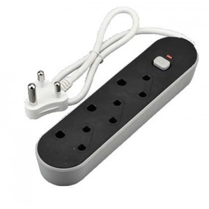 3-Way SA 16A Extension with Overload Protection and 400mm Cable
