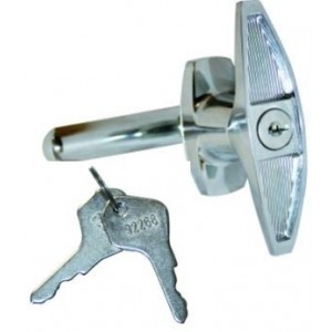 Key Operated Swing Handle Lock 22.5mm with Tongue and Keys