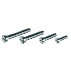 Machine Screws - Cheese Head Slotted Plated M4 X 30