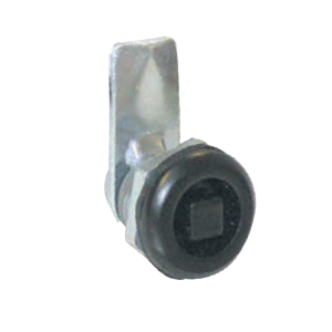 Panel Lock 16.5MM Black C/W Panel Key