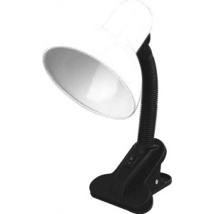 White Desk Lamp with Clamp E27 230VAC 40W Max