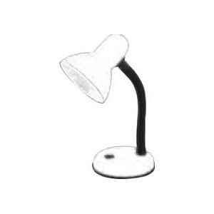 White Desk Lamp 230VAC 40W Max E27