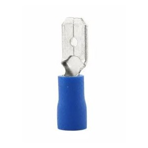 Blue Male Disconnects 4.8 x 0.8mm - Pack of 100