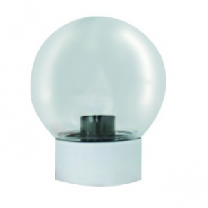 6 Inch PVC Ceiling Light Fitting (Clear)