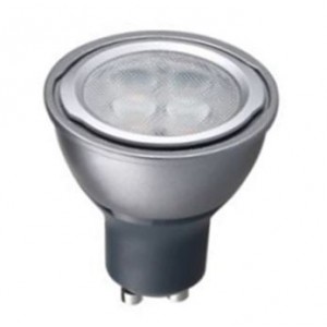 5W GU10 90-260VAC Non-Dimmable Warm White Spotlight