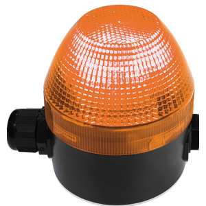 110-240VAC/DC STEADY/FLASHING AMBER BEACON 1Hz