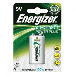 Energiser Recharge Battery 9V (pack Of 1)
