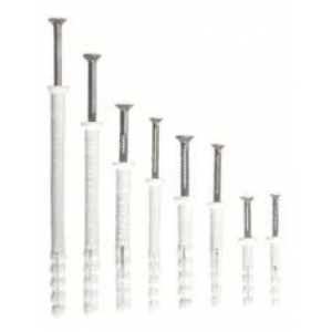 6x40 Nail In Anchors - Pack of 25