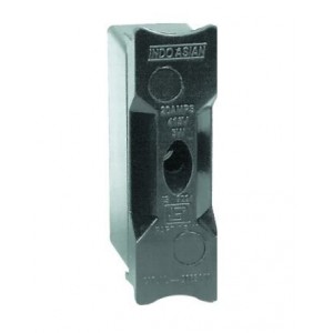 Black NS Fuse Holder 32A 415V Screw Mount