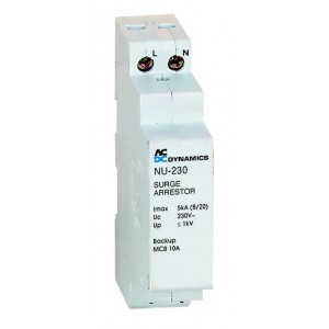 2P 5kA (8/20us) 230V Surge Arrestor DIN