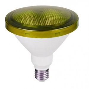 85-260VAC 10W Yellow LED Spot Light E27 42DEG