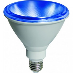 85-260VAC 15W Blue LED Spot Light E27 42DEG