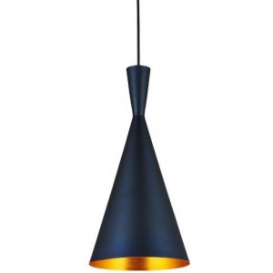 Black and Gold 60W E27 Pendant Light 190mm