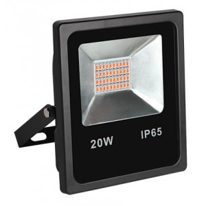 85/265VAC 20W LED Aluminium Plant Grow Flood Light IP65