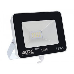 230VAC 10W Cool White LED Aluminium Flood Light with Microwave Sensor IP65