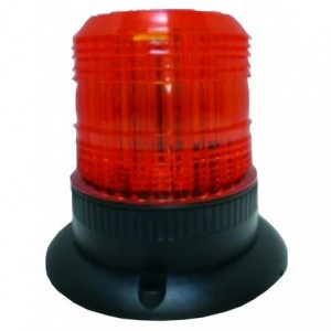 12-80VDC- 7.5W- RED- LED STROBE- IP67