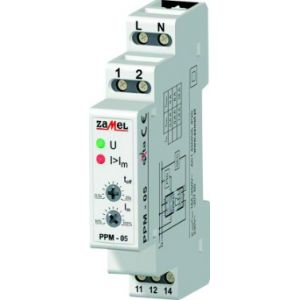230VAC 1.6-16A Over And Under Current Relay MINI-D