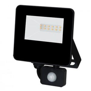 230VAC 10W CCT Adjustable LED Aluminium Flood Light IP65 with PIR