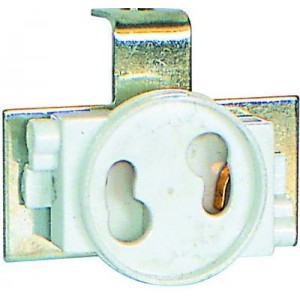Fluorescent Starter Socket Surface Mount