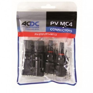 PVMC4 2 MALE+2 Female Connector Set 4-6MM/5.6-6.9ØMM /2