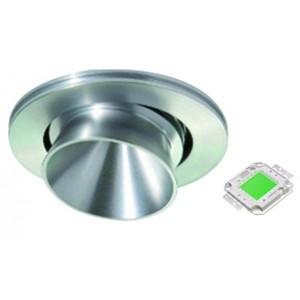 Green LED 1W Lamp 41.5mm Diameter