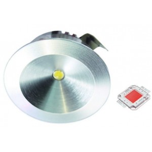 LED 1W Red Lamp - 41.5mm Diameter