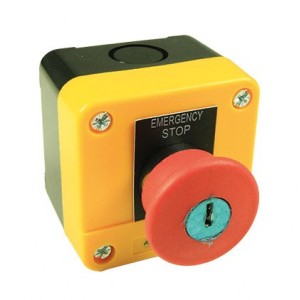 Pushbutton Station E-STOP (Key/Release)