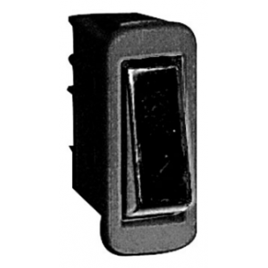 Rocker Switch 16A SPST Black 230V with Lamp