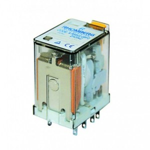 12VDC 10A 8 Pin Mini Relay 2C/O with Flag and LED
